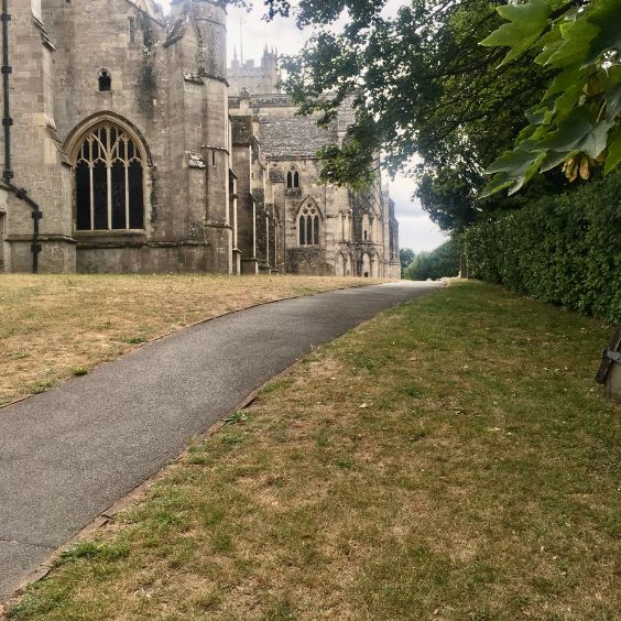 Priory Church in Christchurch