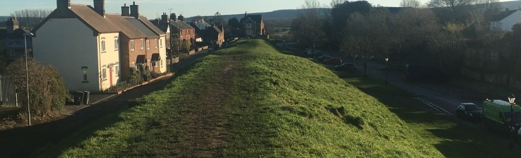 Saxon Walls of Wareham perfect for sightseeing
