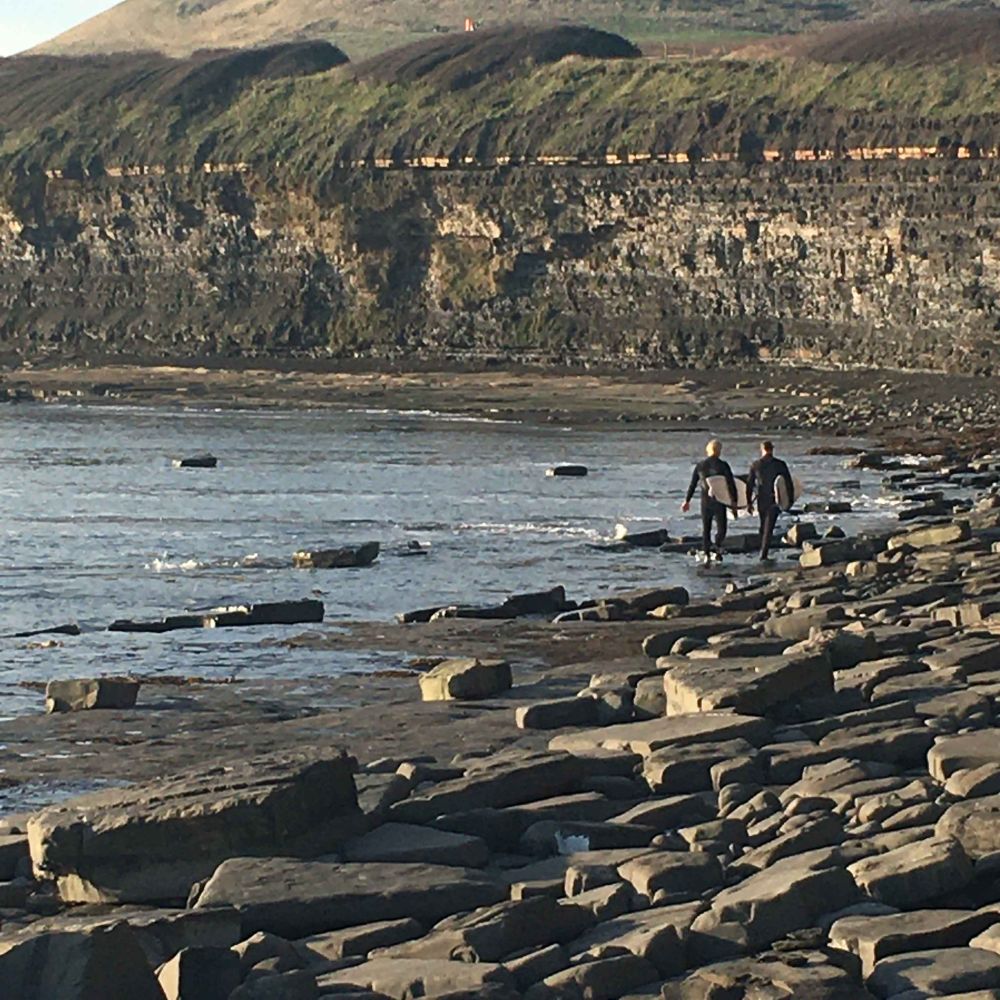 Kimmeridge Bay part of the Jurassic coastline