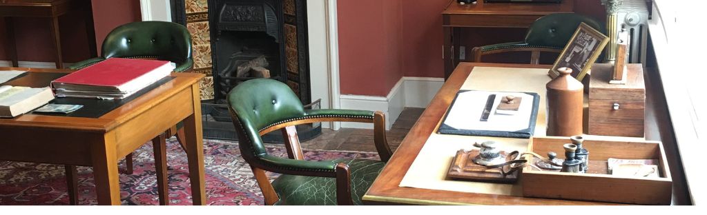 Thomas Hardy's desk at Max Gate, one of 8 National Trust attractions